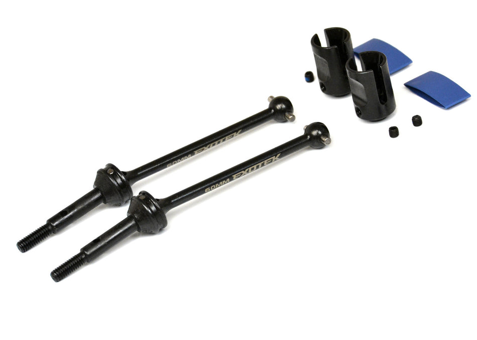 Exotek Steel CVA Axle Set v3 Traxxas Drag Slash / Bandit w/new 2.5mm pins 2264 image 0