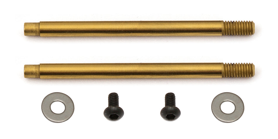 Associated Factory Team 3x23mm Shock Shafts V2 TiN Coated 91617 image 0