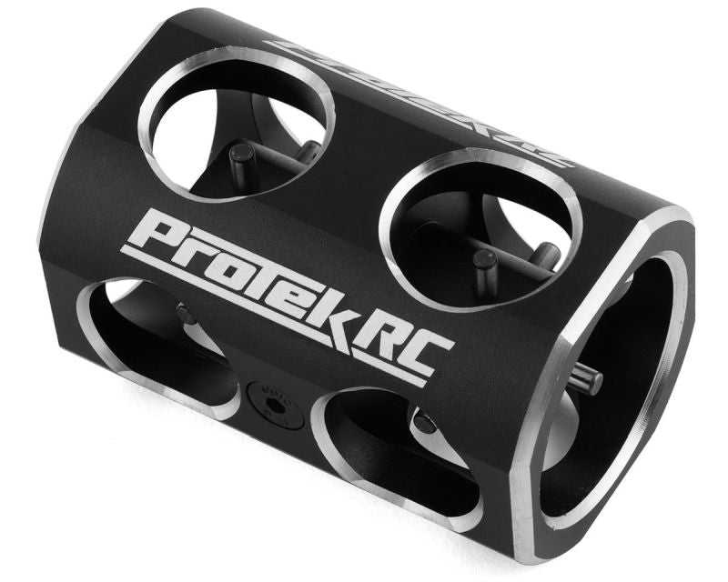 Protek RC Caged Aluminum 1/10 Pinion Gear Caddy 8022