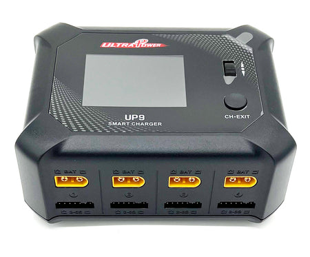 Ultra Power UP9 AC 100W / DC 200W 4 Port Multi-Chemistry Smart Charger image 0