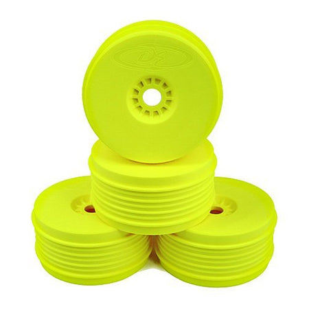 DE Racing SpeedLine Plus Wheels for 1/8 Buggy Yellow DER-PSB-8Y image 0