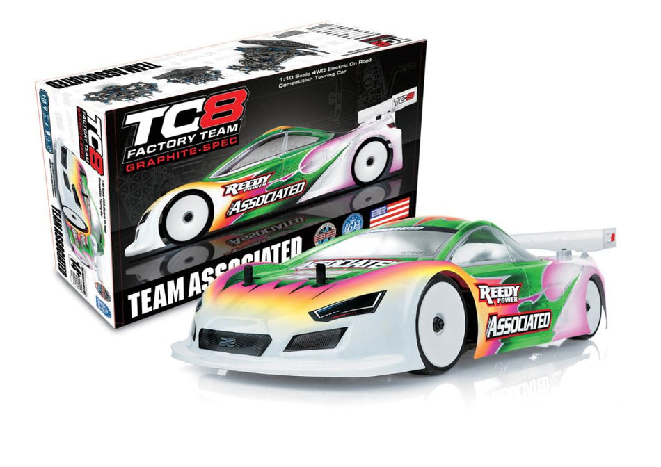 Team Associated RC10TC8 (TC8) Graphite-Spec Team Edition Kit ASC30141 30141 image 0