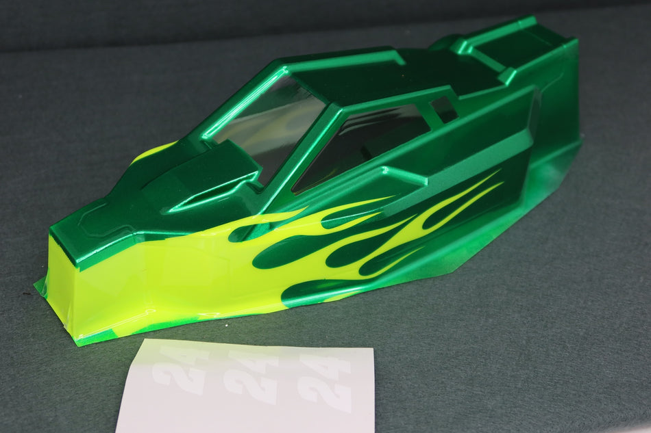 New Custom Painted Body for Team Associated B7 and B7d 2wd Buggy image 0