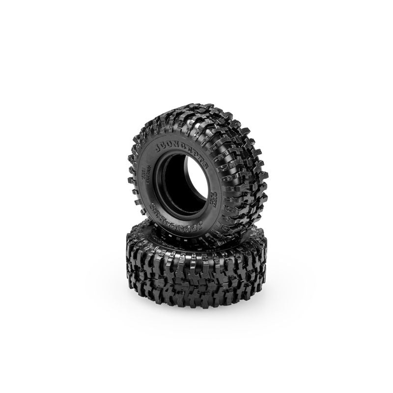 Jconcepts Tusk Green Compound Tires 1.0' For 3446 Shuttle and Traxxas TRX4M image 0