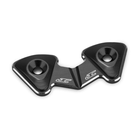 Jconcepts Aluminum 1-Piece Rear Wing Button Black Fits B7 B7D Buggy 52032 image 0