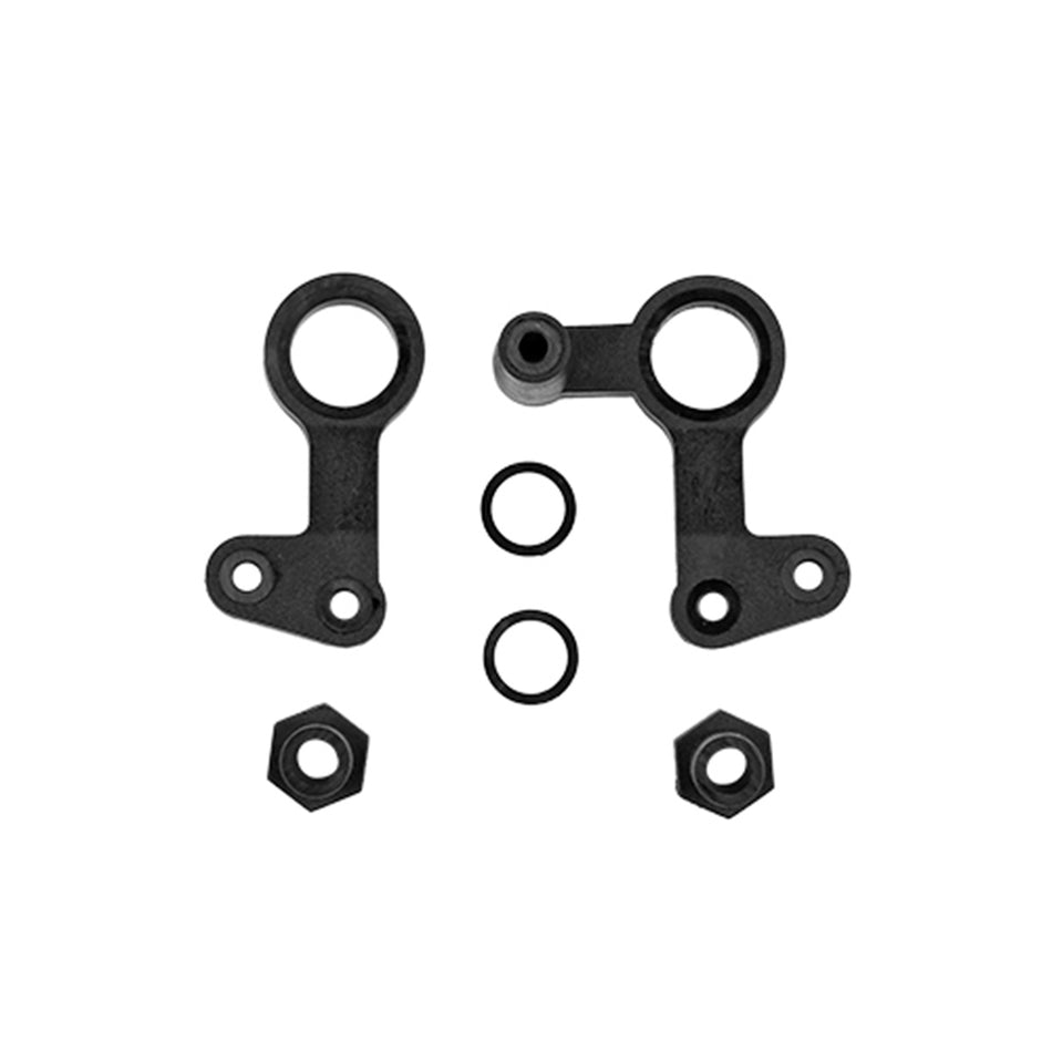 Team Associated RC10WC Bellcrank Set (Black) 6400