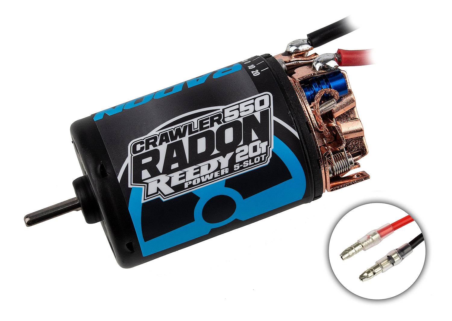 Reedy Radon 2 Crawler 550 20T 5-Slot 1100kV Brushed Motor ASC27466 image 0