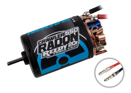 Reedy Radon 2 Crawler 550 20T 5-Slot 1100kV Brushed Motor ASC27466 image 0