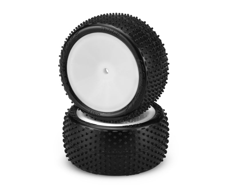 Jconcepts Nessi Pink Compound PreMount Tire on 3348W for 2wd 4wd Rear 3167101021 image 0