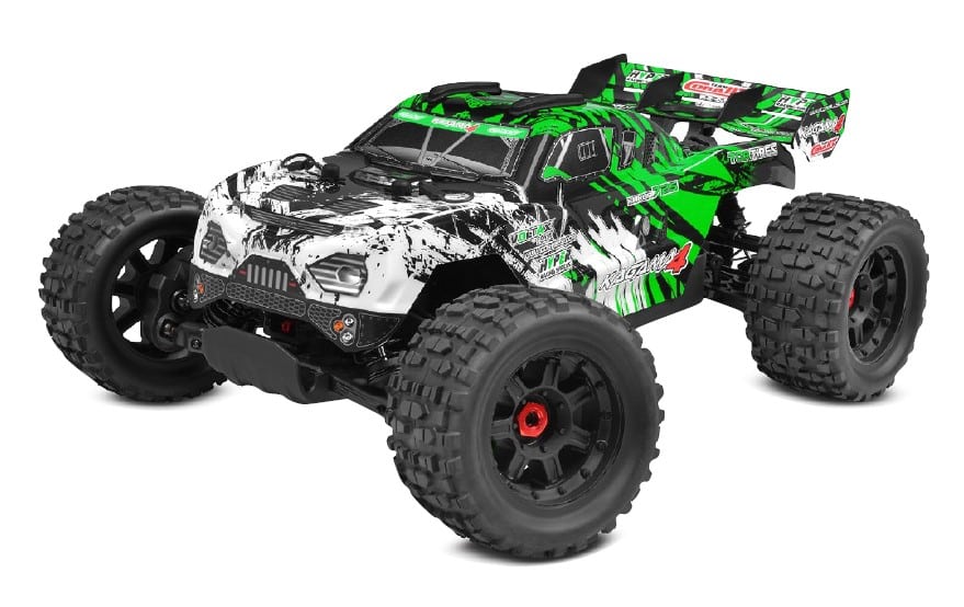 Team Corally Kagama 4 XL 4S Monster Truck RTR Version Green COR00293-G image 0