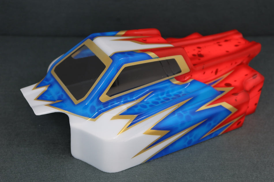 Ron's Reserve Series Custom Airbrush Painted Body For RC8B4E RE8B4.1E 1/8 Buggy