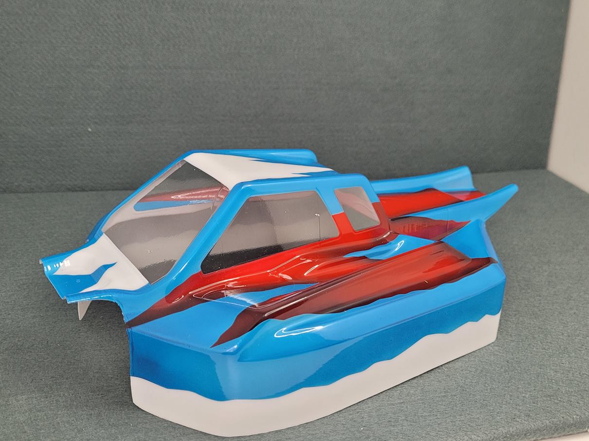 Ron's Reserve Series Custom Airbush Painted Body for TLR 8ight-X 1/8 Buggy image 0