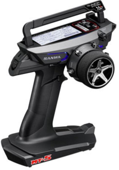 Sanwa MT-5 FH5 4-Channel 2.4GHz Radio System with RX-493i Receiver 101A32661A image 0