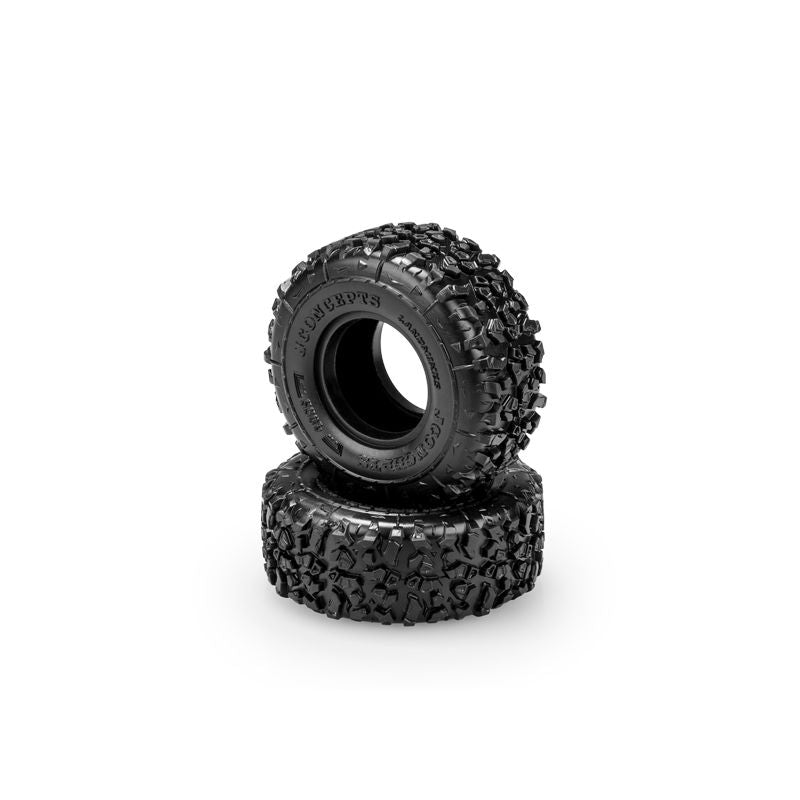Jconcepts Landmines Green Compound Tires 1.0' For 3446 Shuttle and Traxxas TRX4M image 0