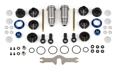 Team Associated V2 12x 27.5mm Threaded Rear Shock Kit DR10 &amp; SR10 ASC72032 72032 image 0