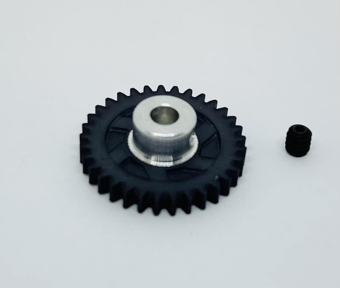 Klinik RC Lite Poly/Aluminum Ultra Lightweight Pinion 48P (26t-33t) - 33T image