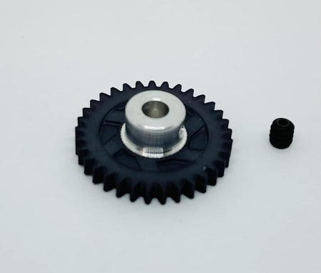 Klinik RC Lite Poly/Aluminum Ultra Lightweight Pinion 48P (26t-33t) - 33T image