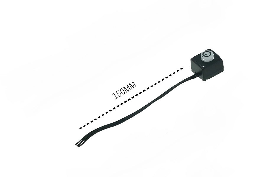 Hobbywing Extended Electronic Power Switch for 1/10th Car 150mm 30850009 image 0