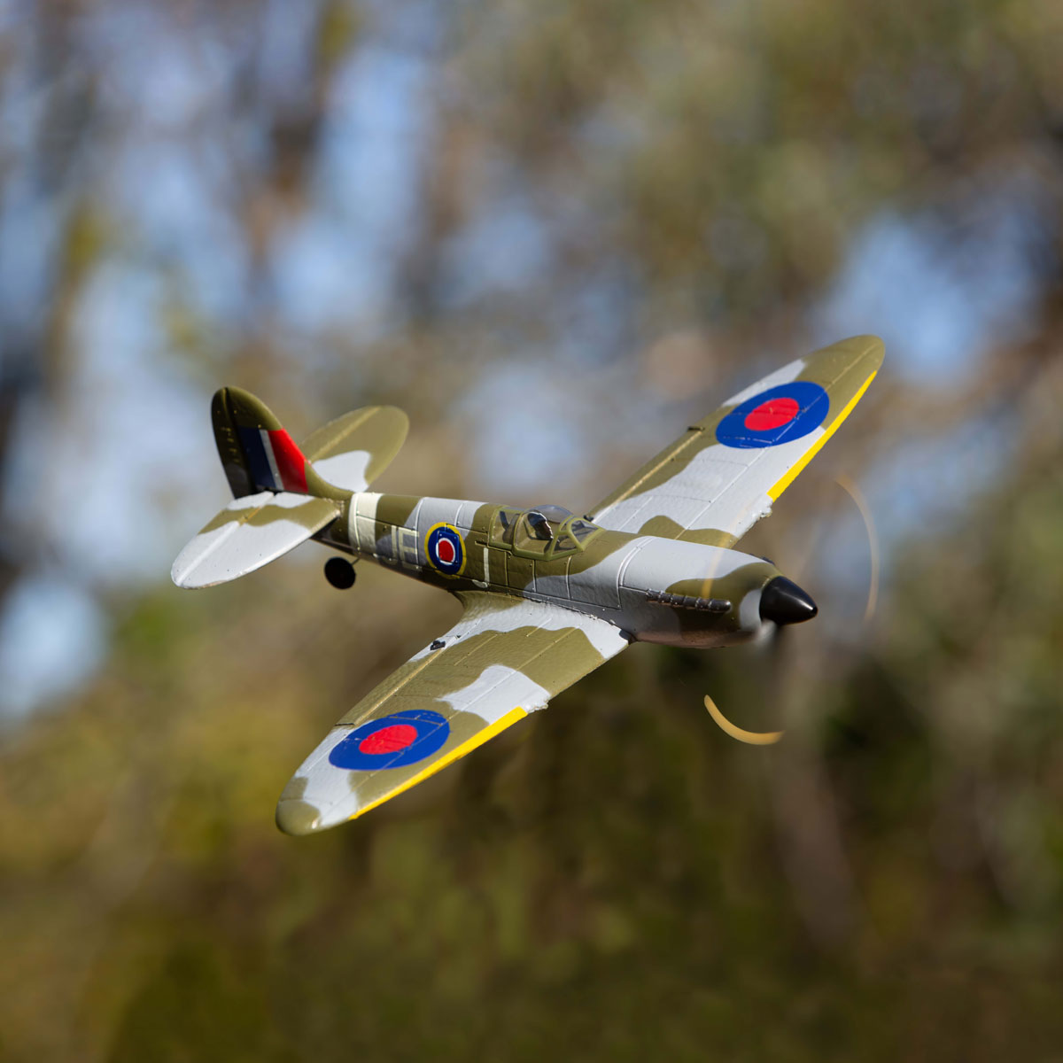 Rage Supermarine Spitfire Micro RTF Airplane PASS Assist Stability System 1303V2 RGRA1303V2 image 1