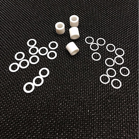 Trinity Ultimate PTFE &amp; Aluminum Brushless Motor Shim Kit (28pc) TEP1177U image 0