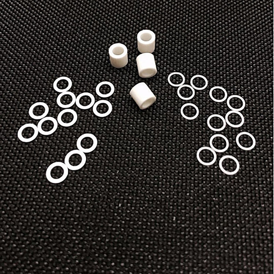 Trinity Ultimate PTFE &amp; Aluminum Brushless Motor Shim Kit (28pc) TEP1177U image 0