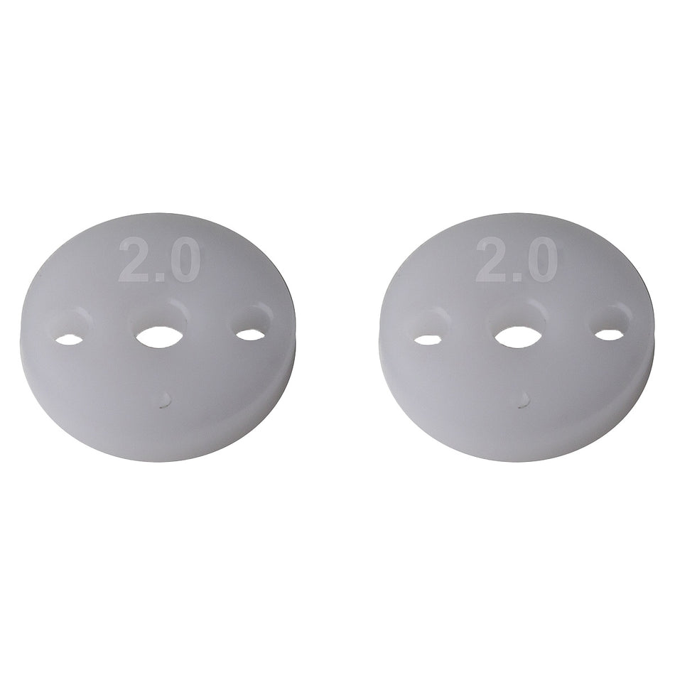 Team Associated 13mm Shock Pistons 2.5mm, 2x2.0 B7 B7D Buggy ASC92429 92429 image 0