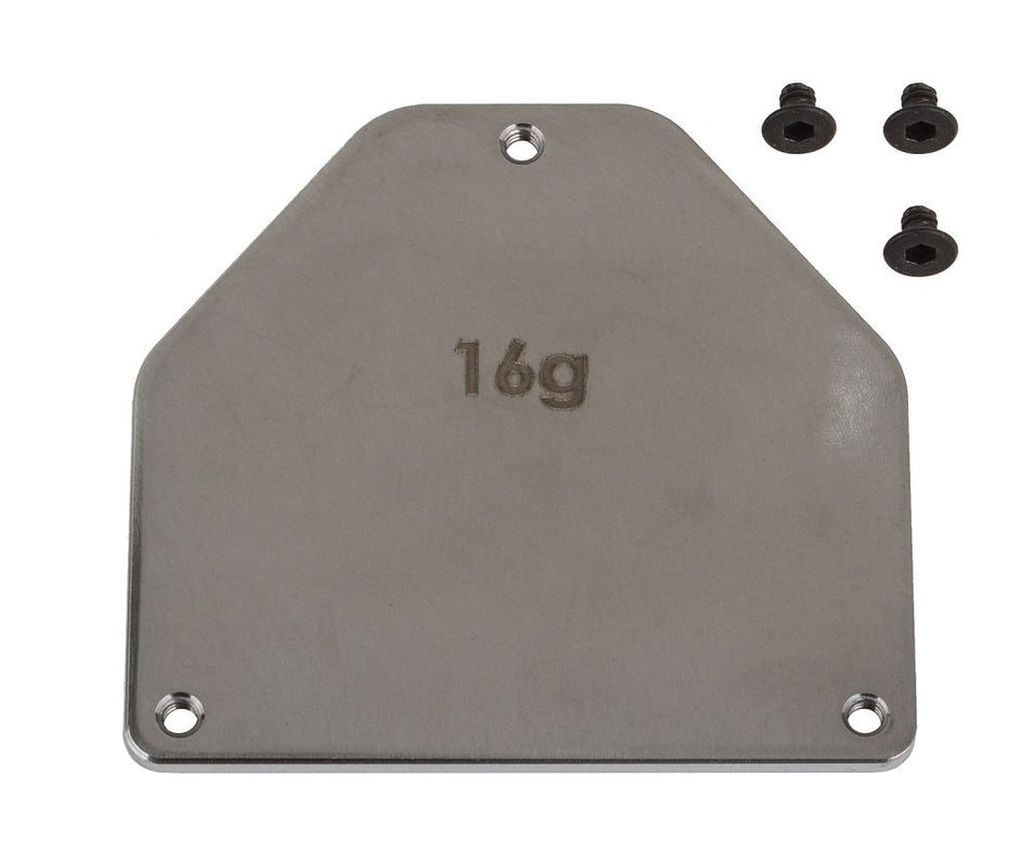 Team Associated B7 &amp; B7d Steel Servo Weight Plate 16g 92445 image 0