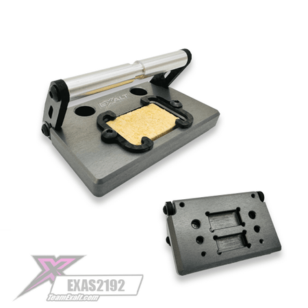 Team Exalt Billet Aluminum 2 in 1 Soldering Iron Stand/Jig EXAS2192 image 0