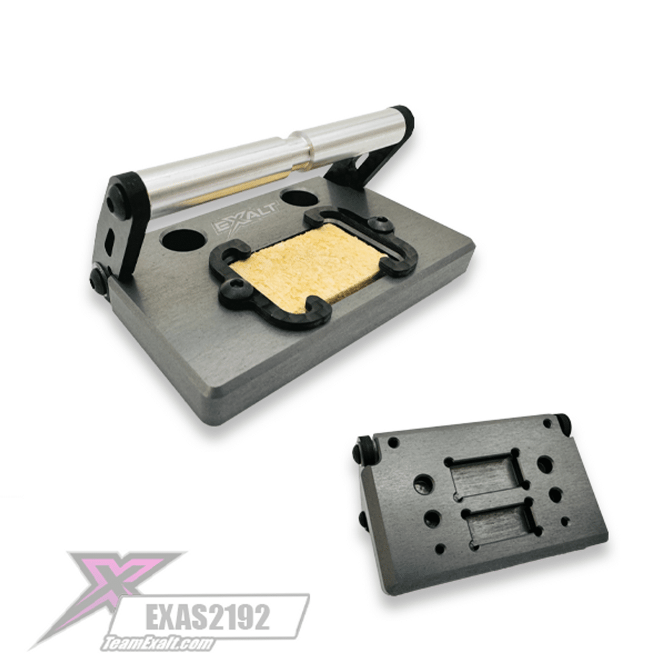 Team Exalt Billet Aluminum 2 in 1 Soldering Iron Stand/Jig EXAS2192 image 0