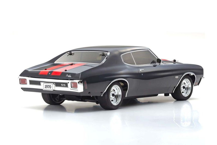 Kyosho 1/10 EP Fazer Mk2 1970 Chevy Chevelle SS 454 LS6 Tuxedo Black KYO34416T2 image 1