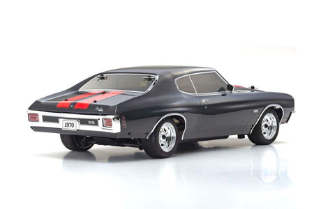 Kyosho 1/10 EP Fazer Mk2 1970 Chevy Chevelle SS 454 LS6 Tuxedo Black KYO34416T2 image 1