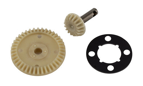 Team Associated FT Ring &amp; Pinion Molded Gear Set B74.2 B74.2d 92318 image 0