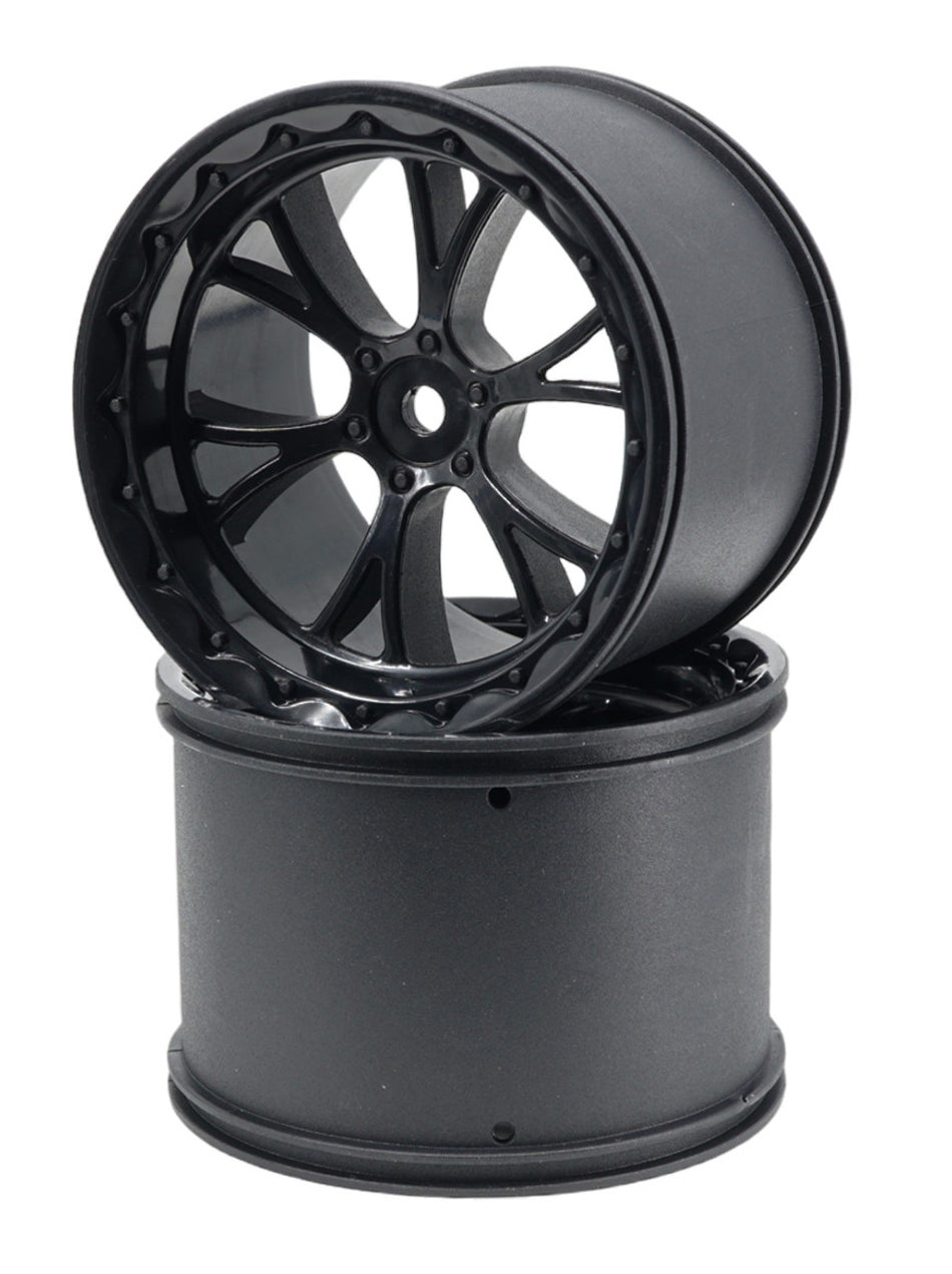 eXcelerate RC Pro Lite Rear Drag Wheels Wide (2) Super V XCE-0032-SV image 0