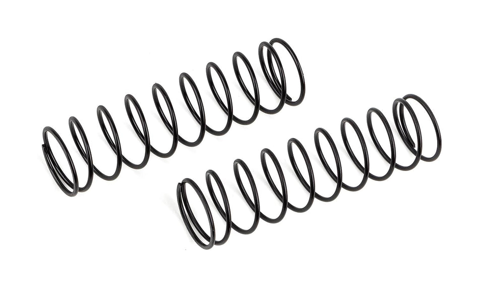 Team Associated 16mm Rear Springs Black 3.50 lb/in, L83, 10.25T, 1.5D 81664 image 0