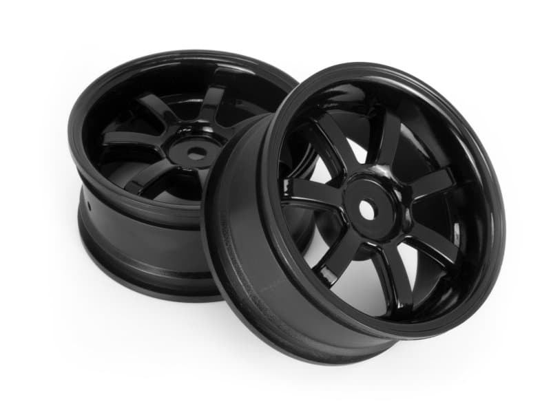 HPI Rays Gram Lights 57S-PRO Gloss Black (3mm offset) Wheels (2) 160482 image 0