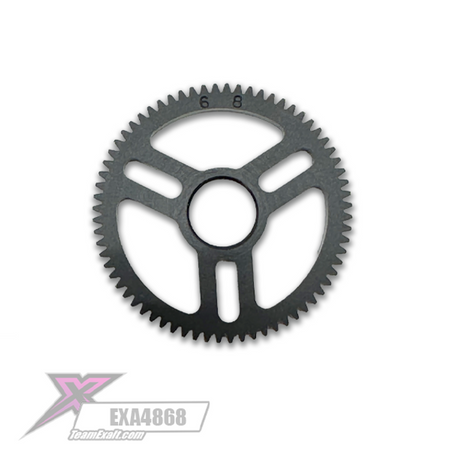 Team Exalt X-tra Light-Speed Machined Delrin 68t (Tooth) 48p Spur Gear EXA4868 image 0