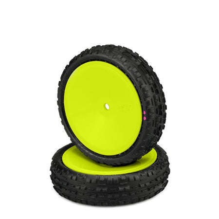 Jconcepts Swaggers 2wd Front Buggy Tires Pink Compound 3376Y Wheels 3137201011 image 0