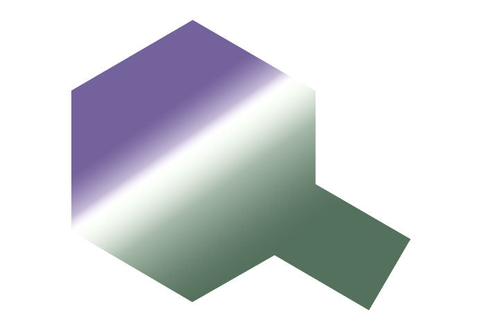 Tamiya Polycarbonate Lexan Paint PS-46 Iridescent Purple Green Spray TAM86046 image 0