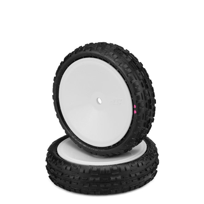 Jconcepts Swaggers 2wd Front Buggy Tires Pink Compound 3376 Wheels JCO3137101011 image 0