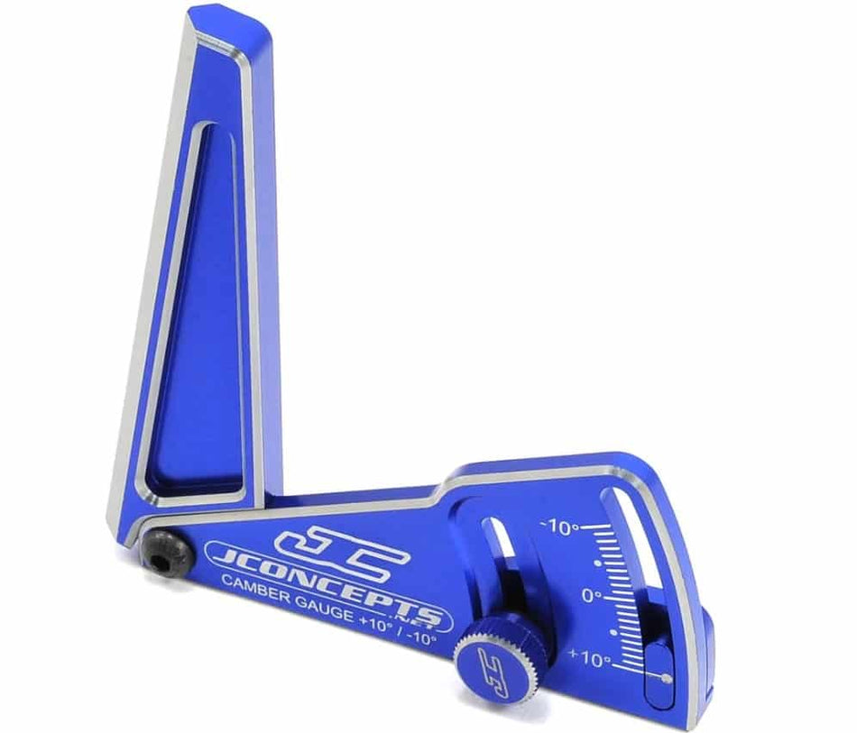 Jconcepts Aluminum Camber Gauge 1/10th Scale 85mm Blue JCO22831 22831 image 0