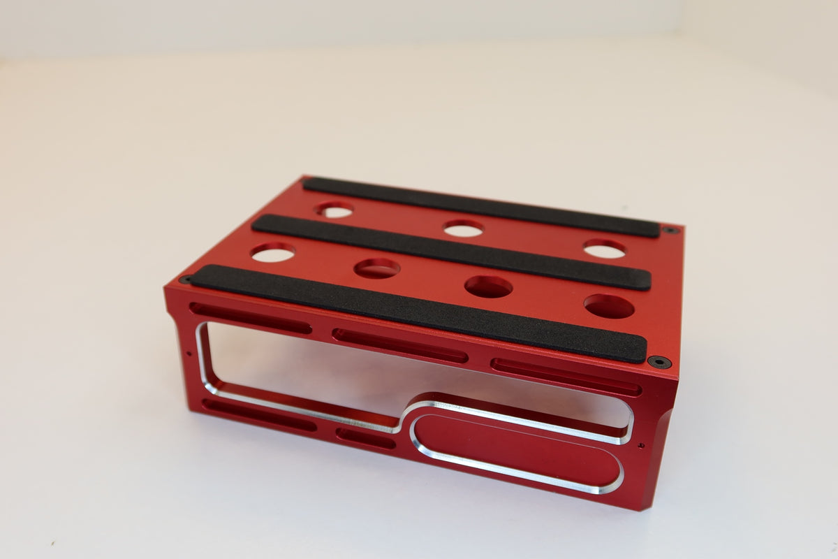 Aluminum RC Car Stand (Pit) for 1/8 &amp; 1/10 Scale Vehicles w/Shock Holder image 0