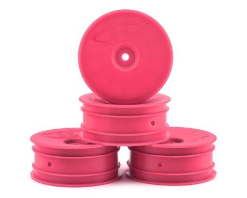 DE Racing Speedline Buggy Front Wheels for Associated B6.3 B6.4 B6.4D Kyosho RB6 Pink DER-SB4-AFP image 0