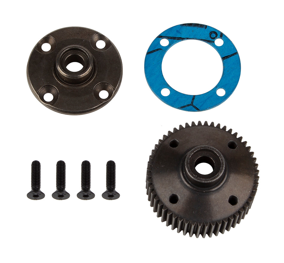 Team Associated DR10M DR10 Metal Gear Differential Diff Case Set 52T 72004 image 0