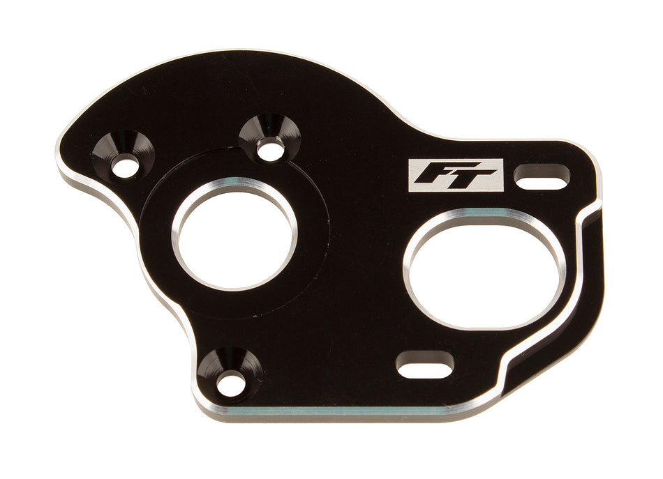 Assocated Factory Team Laydown Layback Aluminum Motor Plate 3.5mm Black 91908 image 0