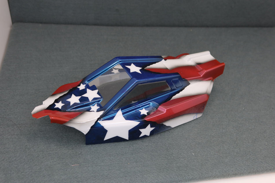 Rons Reserve Custom Airbrush Painted Body Associated B7 B7d B7.1 B7.1d 2wd Buggy