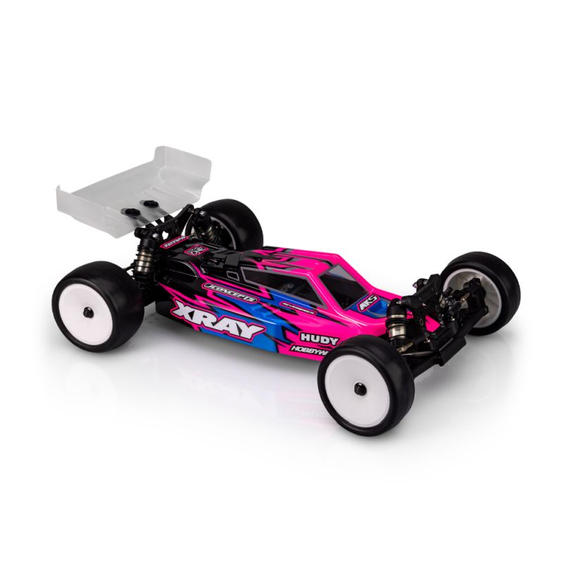 Jconcepts F2 Body For XRAY XB2 2025 w/2 Carpet-Turf-Dirt Wings 0690L image 0