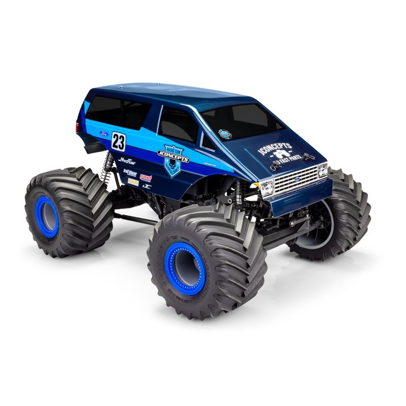 Jconcepts 1985 Ford Aerostar Racer MT Body fits 12.5" to 13.0" Wheelbase 0486 image 0
