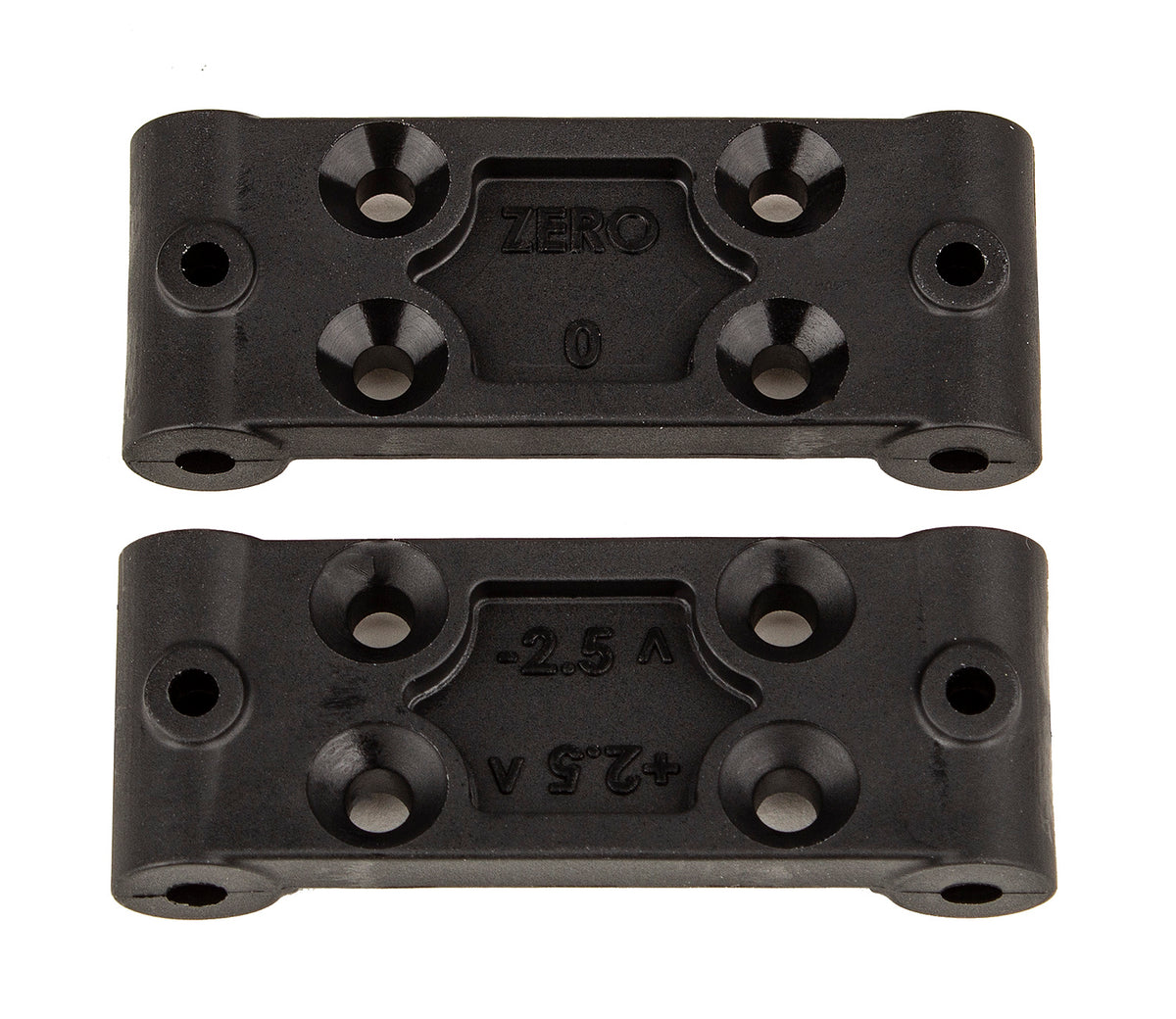Team Associated Front Bulkhead Set (0 &amp; 2.5 Degree) B6.4 B6.4D ASC91979 91979 image 0