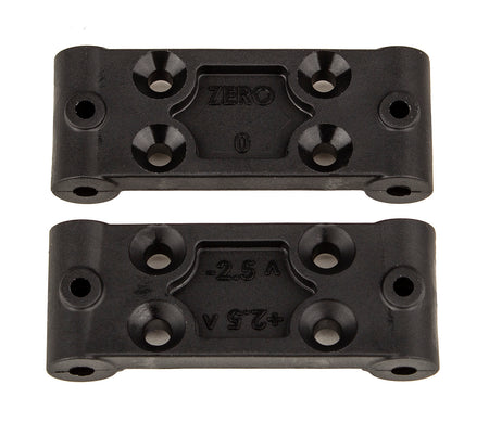 Team Associated Front Bulkhead Set (0 &amp; 2.5 Degree) B6.4 B6.4D ASC91979 91979 image 0