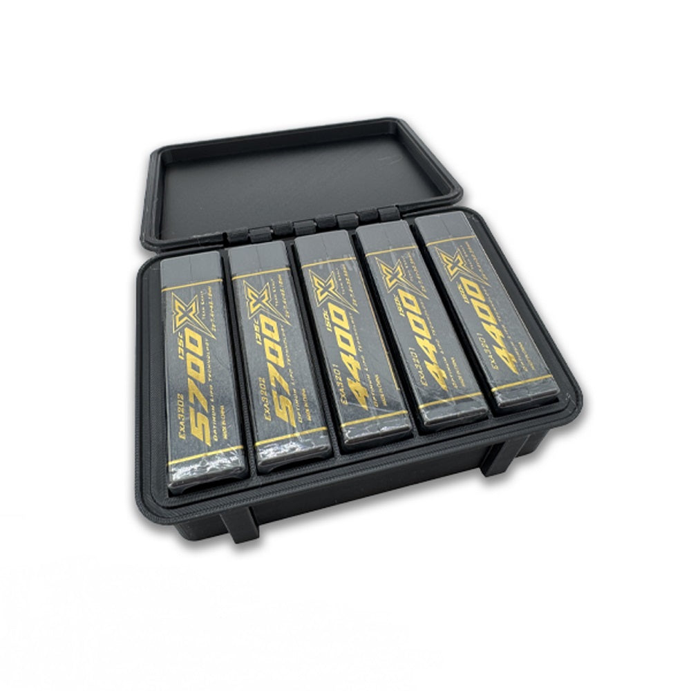 Team Exalt 2s Shorty Pack Lipo Battery Case (Holds 5) EXA4053 image 1